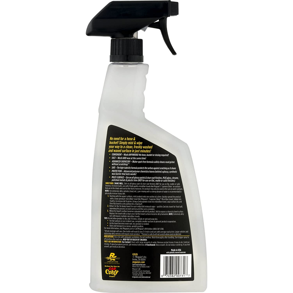 Solutie Spalare Rapida Meguiar's Ultimate Waterless Wash and Wax - 768 ML [2]