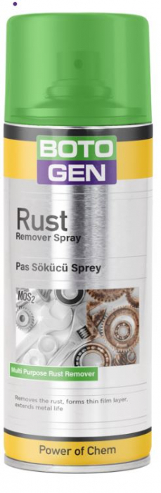 Spray Pentru Indepartare Rugina Cu Mos2 Botogen Rust Remover - 400 Ml [1]
