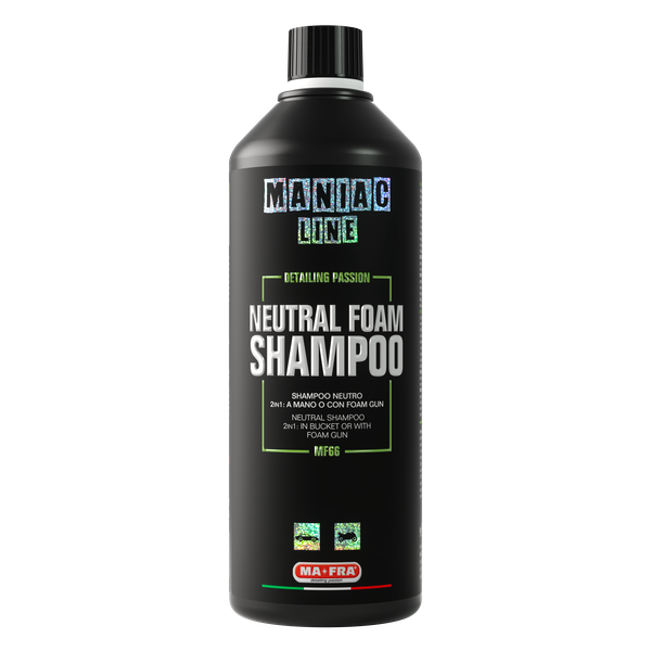 Spuma activa cu ph neutru foarte concentrata MANIAC NEUTRAL FOAM SHAMPOO DUAL 1 Litru [1]