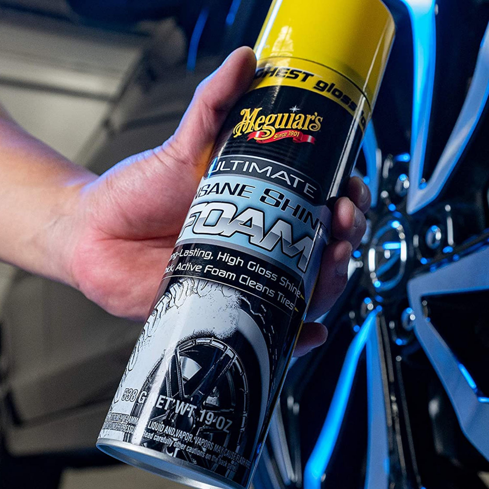 Spuma Curatare Anvelope Meguiar's Tire Insane Shine Foam - 538 GR [3]