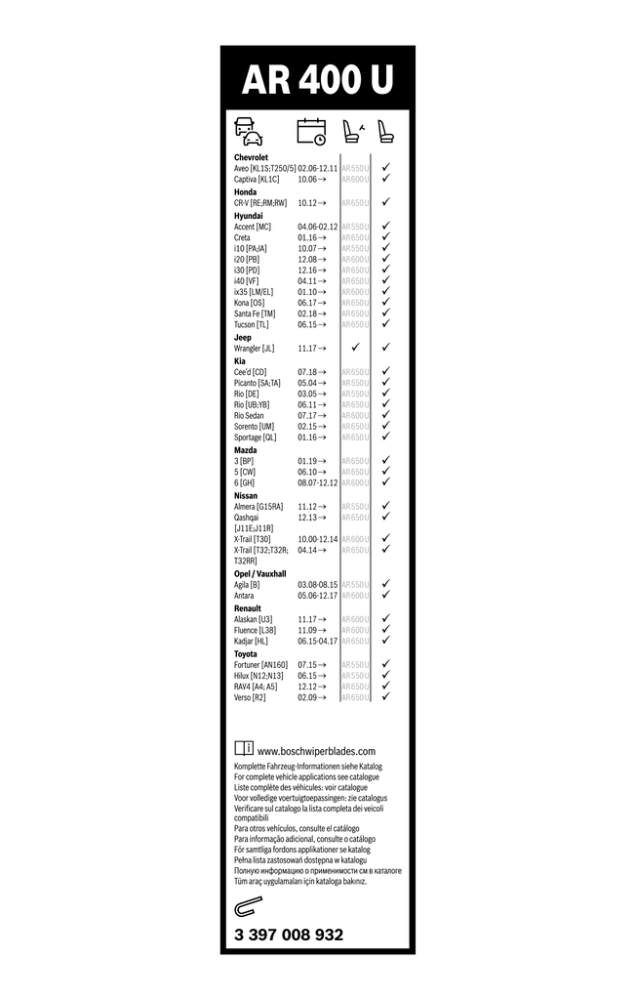 STERGATOR AEROTWIN RETROFIT 400 MM [5]