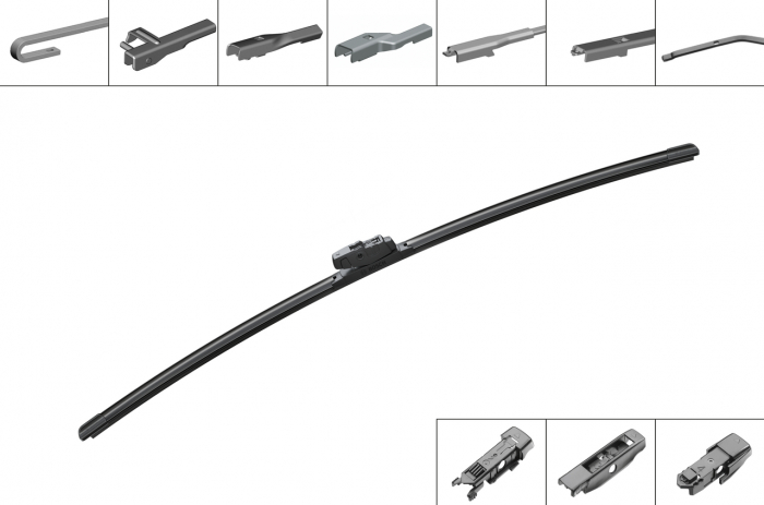 Stergator auto BOSCH AEROECO 700 MM 3397015584 [4]