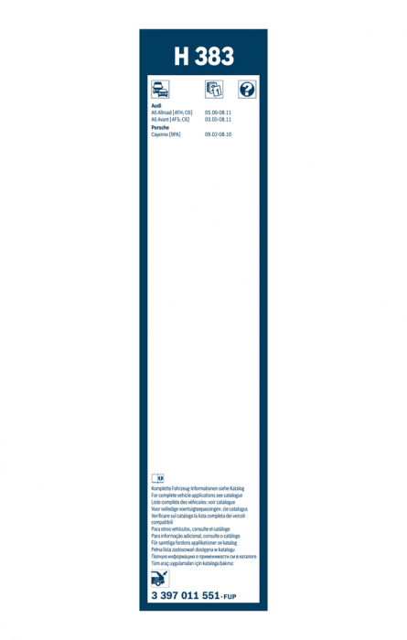 Stergator luneta BOSCH 380 MM 3397011551 [2]