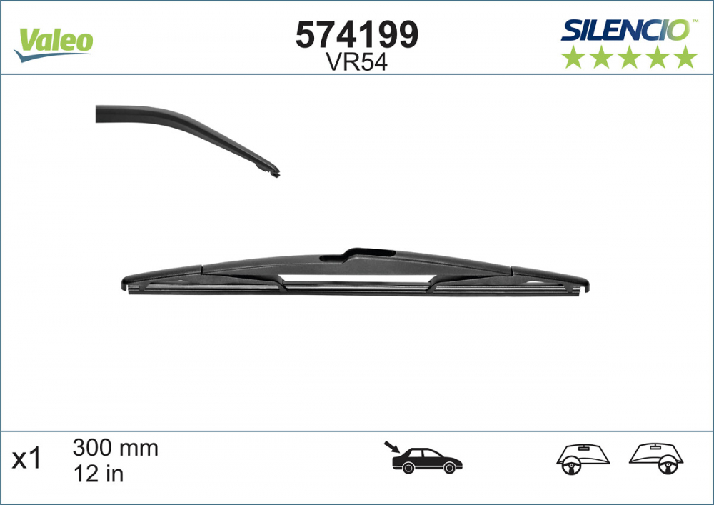 STERGATOR LUNETA VALEO SILENCIO CONVENTIONAL 300 MM VR54 [5]