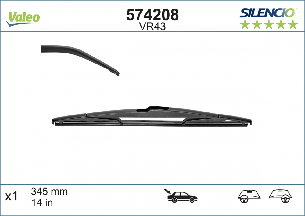 STERGATOR LUNETA VALEO SILENCIO CONVENTIONAL 345 MM VR43 [2]