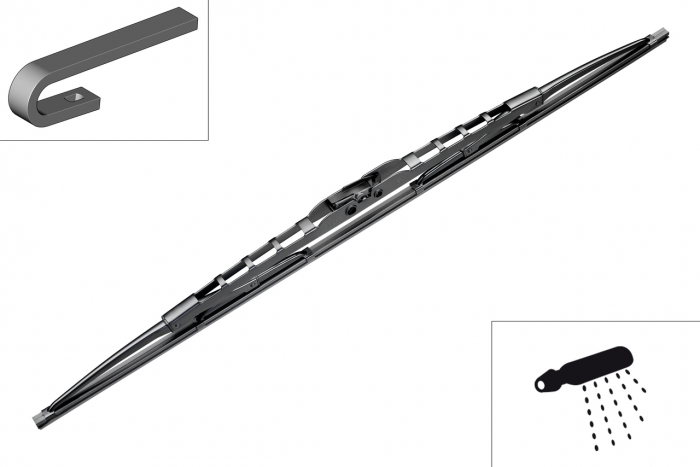 Stergator BOSCH TWIN TRUCK 700 MM 3397011238 [2]