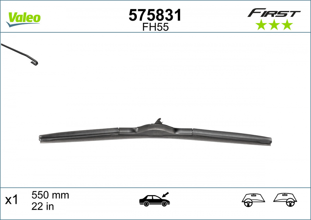 STERGATOR VALEO FIRST HYBRID 550 MM [5]
