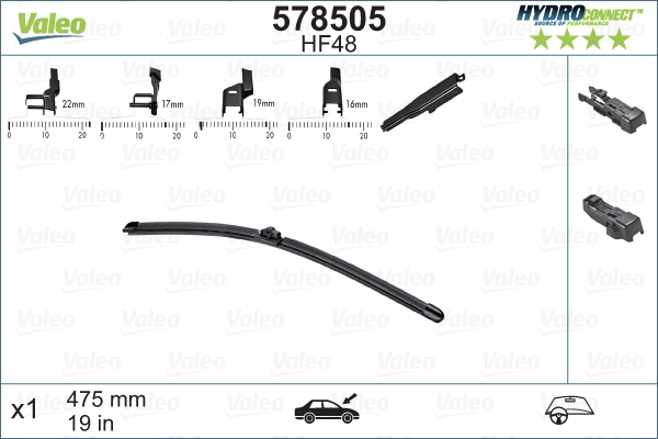 STERGATOR VALEO HYDROCONNECT HF-HR 475 MM [3]