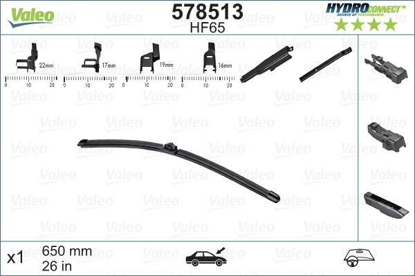 STERGATOR VALEO HYDROCONNECT HF-HR 650 MM [2]