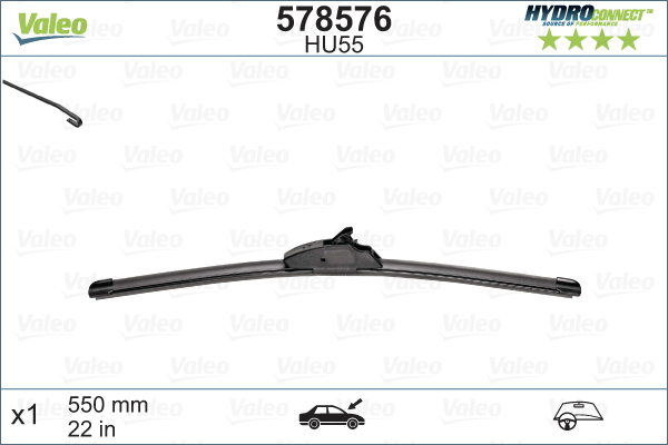 STERGATOR VALEO HYDROCONNECT HU 550 MM [2]
