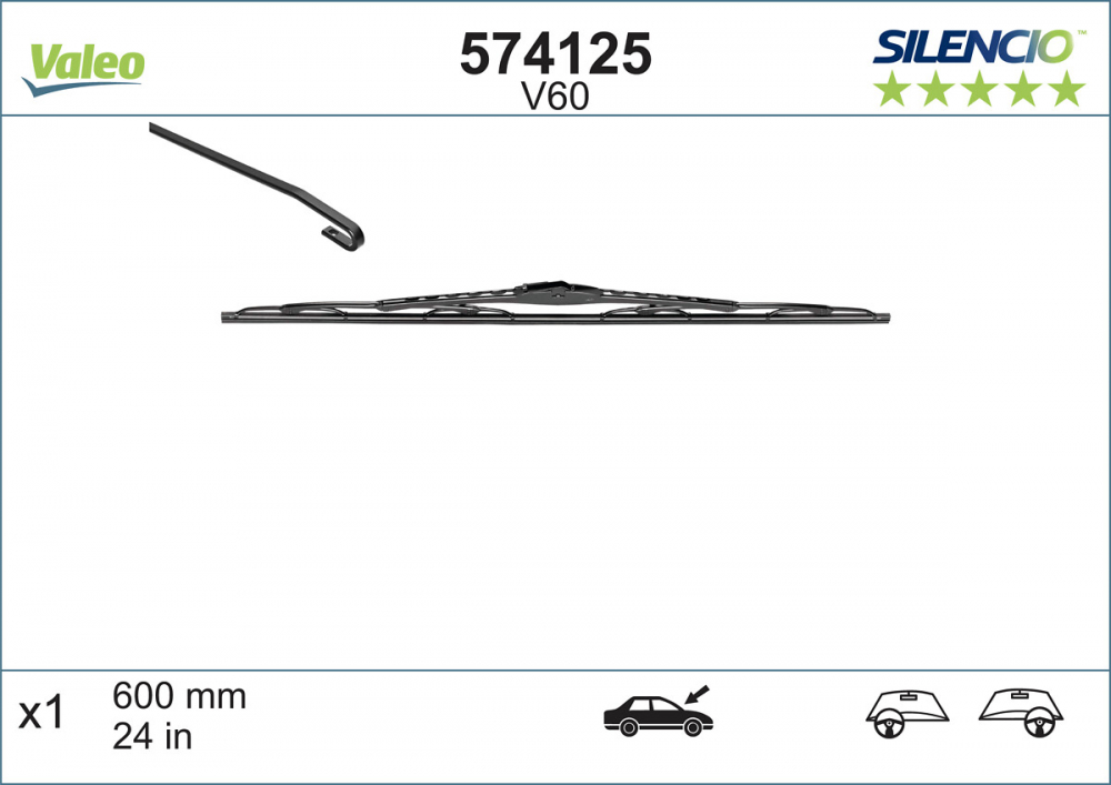 STERGATOR VALEO SILENCIO CONVENTIONAL 600 MM [5]