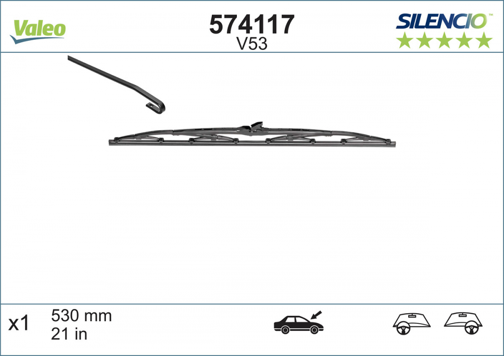 STERGATOR VALEO SILENCIO CONVENTIONAL STANDARD 530 MM V53 [3]