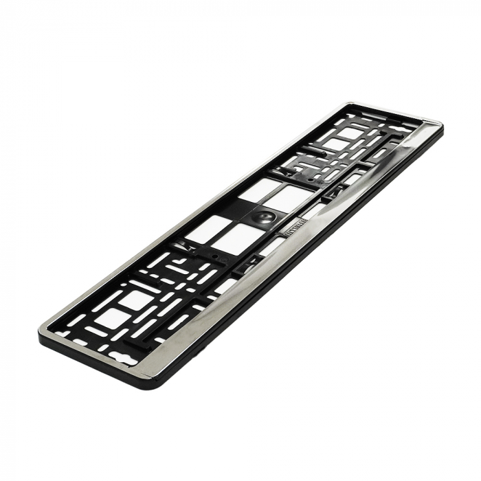 Suport Numar Inmatriculare Mega Drive Silver 1 Buc [4]
