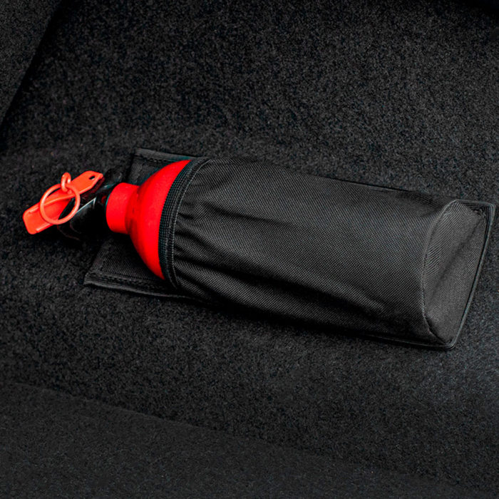 Suport Prindere Portbagaj Pentru Stingator Negru [2]