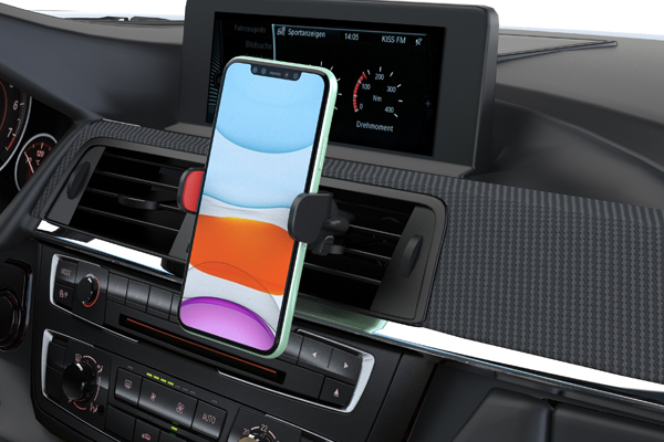 Suport Telefon Auto Extensibil 58-95 Mm Cu Prindere In Grila De Ventilatie [6]