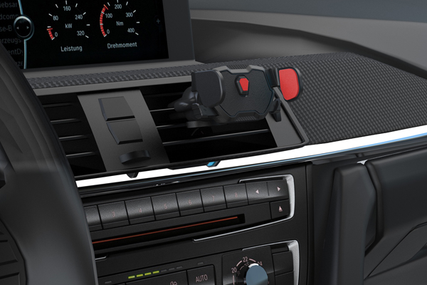 Suport Telefon Auto Extensibil 58-95 Mm Cu Prindere In Grila De Ventilatie [8]