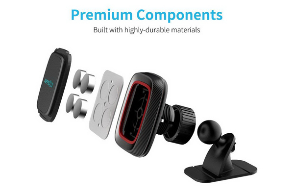 Suport Telefon Magnetic Auto Cu Fixare Pe Bord [2]