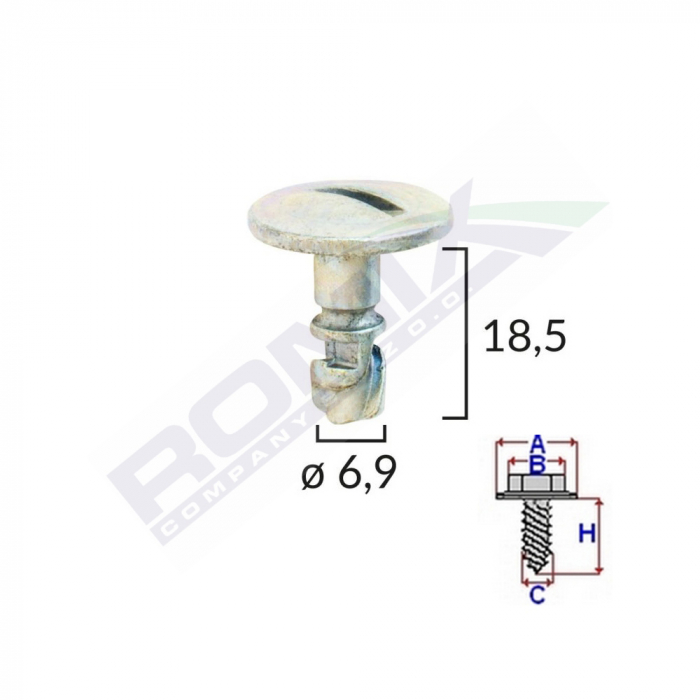 Surub Capac Motor Pentru Vw/Audi/Skoda 6.9X18.5Mm - Metalic Set 5 Buc [1]