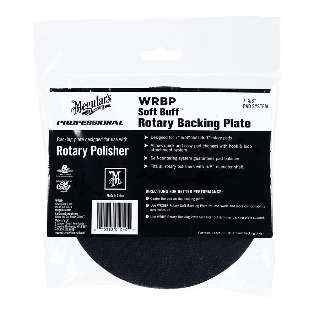 Taler Masina Rotativa Meguiar's Soft Buff Rotary Backing Plate, 155mm [1]