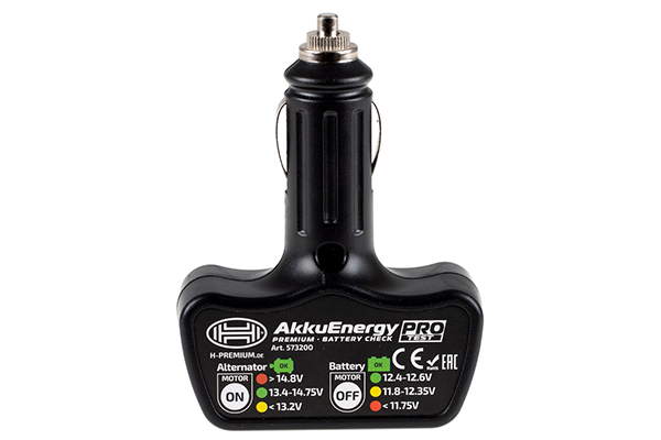 Tester Baterie (La Bricheta) Akkuenergy Premium 12 V [2]