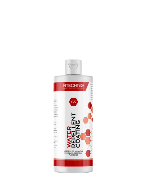 Tratament hidrofob sticla si plexiglas G5 Water Repellent Coating Gtechniq, 100ml [1]