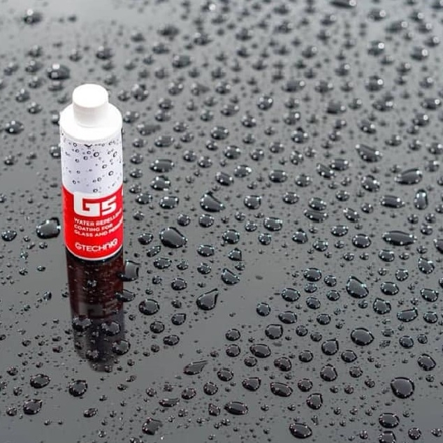 Tratament hidrofob sticla si plexiglas G5 Water Repellent Coating Gtechniq, 100ml [3]