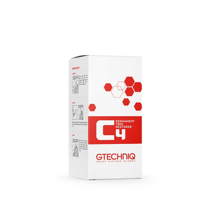 Tratament restaurare plastic exterior Gtechniq C4 Permanent Trim Restorer-15 ml [2]