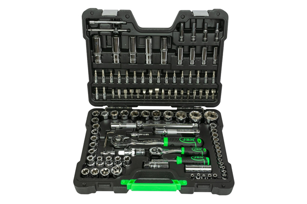Trusa De Tubulare 108 Piese Hexagonale - Cromat Jbm [1]