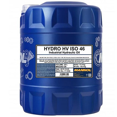 Ulei hidraulic MANNOL Hydro HV ISO 46 - 20 Litri [1]