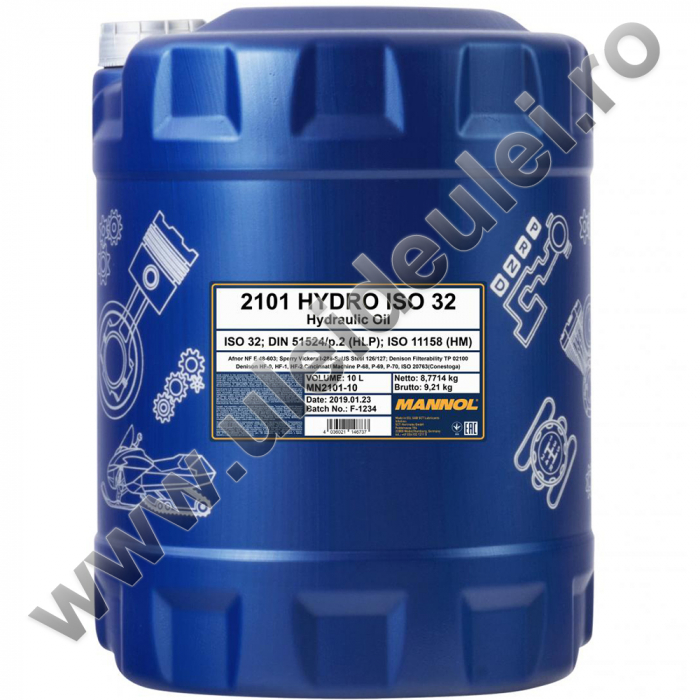 Ulei hidraulic MANNOL Hydro ISO 32 - 20 Litri [1]