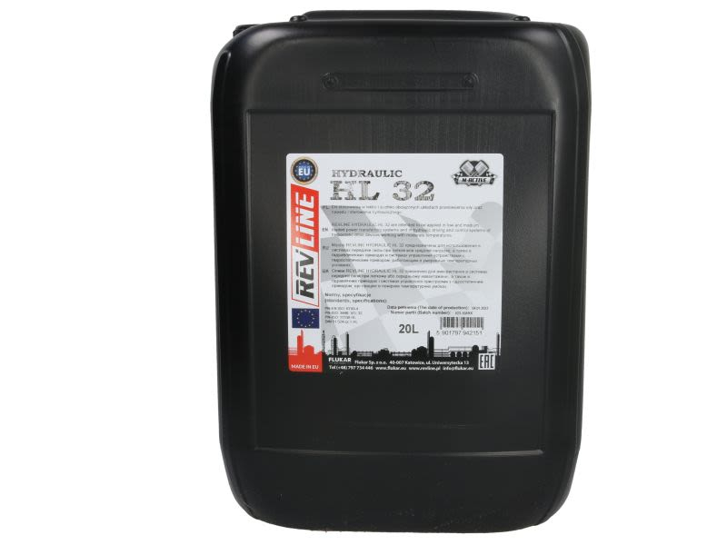 Ulei hidraulic Revline Hydraulic HL 32 - 20 Litri [1]
