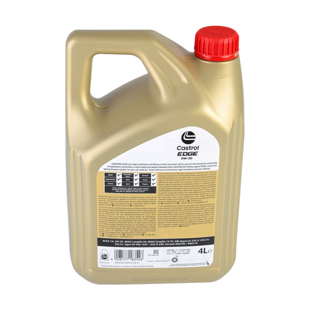 Ulei motor Castrol Edge 0W30 - 4 Litri [3]