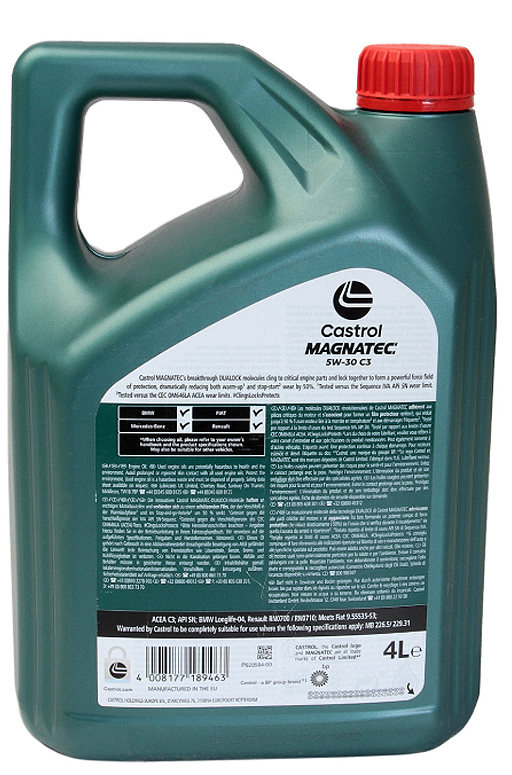 Ulei motor Castrol Magnatec 5W30 C3 - 4 Litri [2]