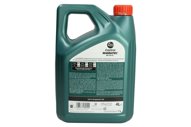 Ulei motor Castrol Magnatec 5W30 C2 - 4 Litri [2]