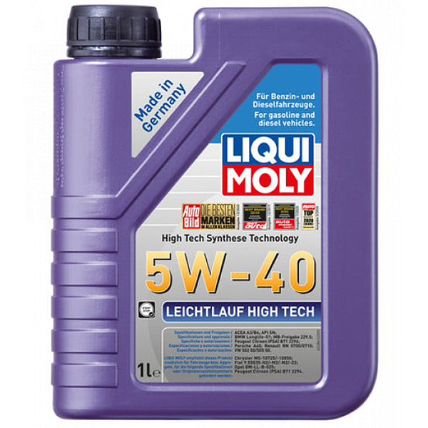 Ulei motor Liqui Moly Leichtlauf High Tech 5W40 - 1 Litru [1]