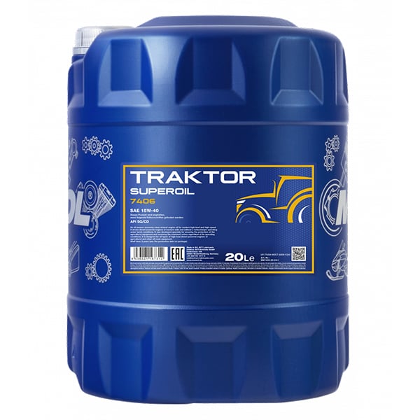 Ulei motor Mannol Traktor Superoil 15W40 - 20 Litri [1]