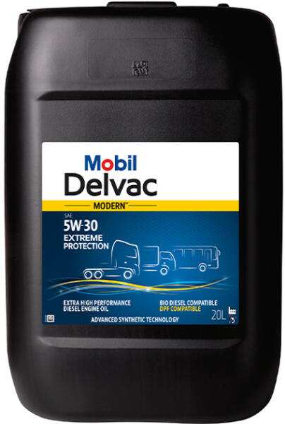 Ulei motor Mobil Delvac Modern 5W30 Extreme Protection - 20 Litri [1]