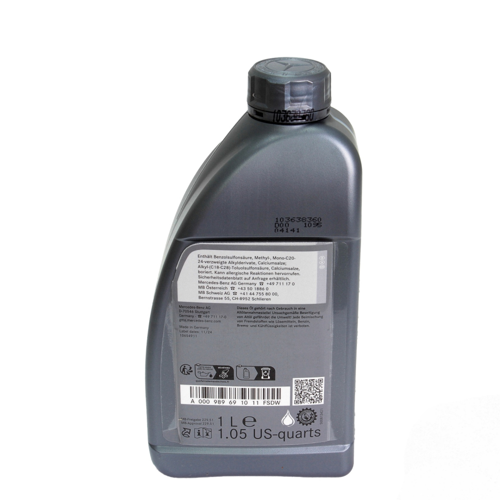 Ulei motor Ulei OE Mercedes 5W30 (229.51) - 1 Litru [2]