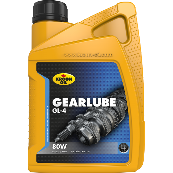 Ulei transmisie mecanica KROON OIL Gearlube GL-4 80W 01209 - 1 Litru [1]
