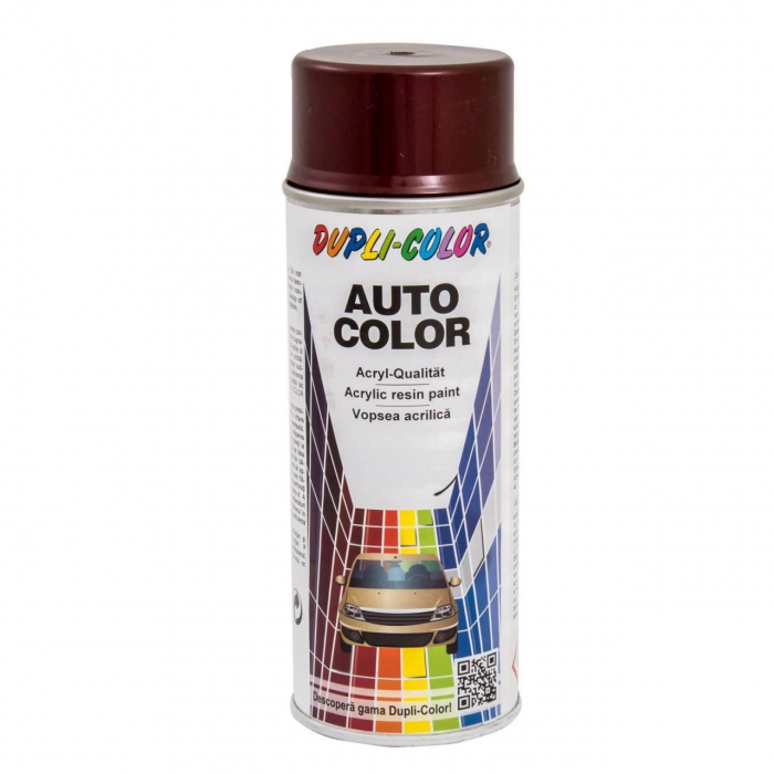 Vopsea Spray Auto Dacia Rosu Indian Metalizata Dupli-Color [1]
