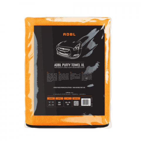 Detailing si Cosmetica - ADBL Puffy towel XL, Prosop Microfibra 60X90cm, 840GSM