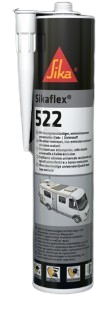 Chimice auto - Adeziv Etansant Poliuretan Alb SIKAFLEX 522 Caravan White - 300ml