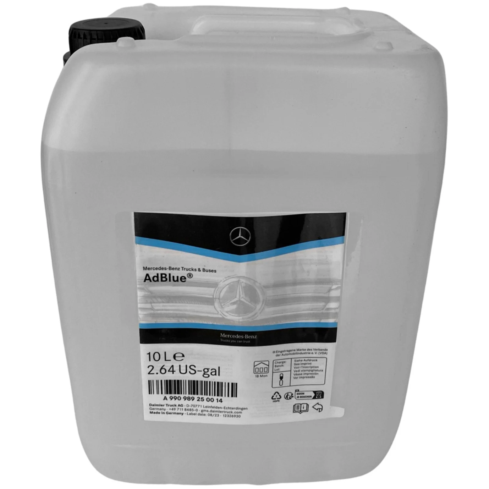 ADBLUE - Aditiv filtru de particule ADBLUE Mercedes A990989250014 - 10 Litri