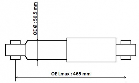 Amortizor - Amortizor spate  KYB 345700