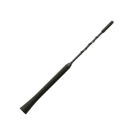 Antena Auto Exterior Neagra 24Cm Cu 2 Adaptoare (5-6Mm) [2]