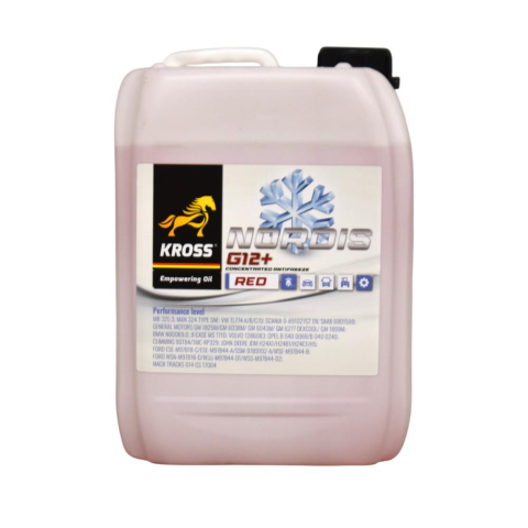 Antigel - Antigel concentrat fara silicati Kross Nordis G12+ - 5 Litri