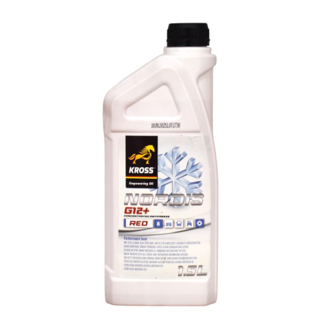 Antigel - Antigel concentrat fara silicati Kross Nordis G12+ - 1,5 Litri
