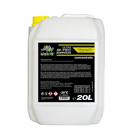 ANTIGEL - Antigel concentrat Motrik M-Tec Type D - 20 Litri