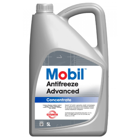 Antigel - Antigel concentrat rosu/roz Mobil Antifreeze Advanced G12/G12+ - 5 Litri