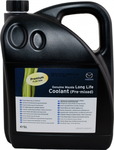 Antigel - Antigel diluat verde original MAZDA Premium FL22 Gold L247CL0054X - 5 Litri